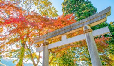 Autumn in Yamadera, Yamagata Prefecture