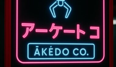 Opening a japan inspired arcade