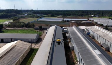 Japanese tech giant deploys laser drones to protect chickens — drones are hoped to prevent the spread of avian flu