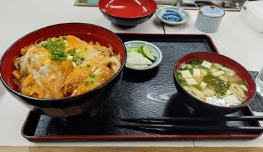 katsudon dinner