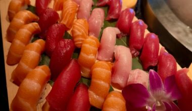 AYCE Sunday Brunch.  This was just part of the sushi section.