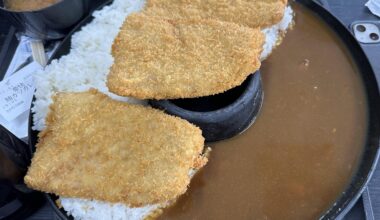 Tuna Katsu Curry with Miso soup - ¥960