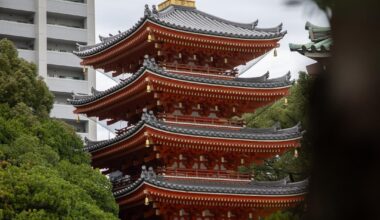 Going around Fukuoka in November