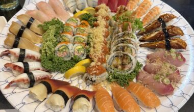 Got the biggest platter they had