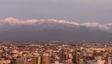 Beautiful Tateyama Range