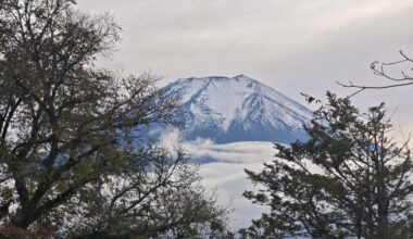 First time seeing Mt. Fuji