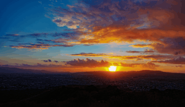 Nara sunset Nov 4 2025