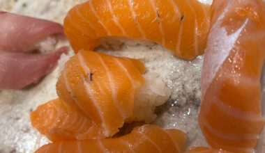 Black lines/Spots in Sushi