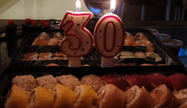 Sushi over cake any day.