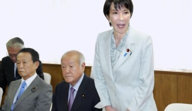 Takaichi to postpone visit to Yasukuni Shrine to avoid diplomatic issues with China and South Korea