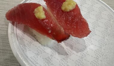 Some plates from Hamazushi last night