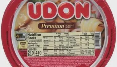 Is expired packaged Udon noodles ok to eat?