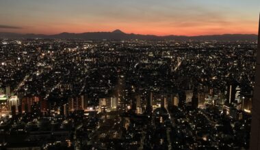 Fuji san from Tokyo Metropolitan Govn Building🌟