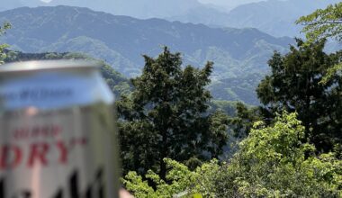 Mt Fuji view from Mt Takao