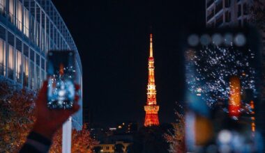 Feeling like Christmas at Tokyo Tower