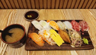 I ate sushi for dinner 2 days ago