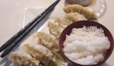 Gyoza lunch