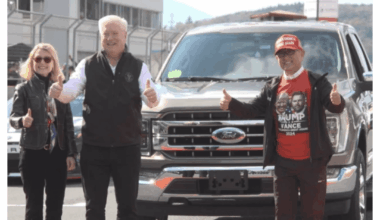 Toyota chairman Akio Toyoda wears MAGA shirt and hat to NASCAR event at Fuji Speedway