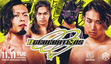 A couple of familiar faces on tonight's DDT D GENERATIONS SP card.