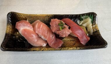 Obsessed: otoro, chutoro, negitoro, akami