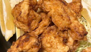 Tori-Ten (tempura chicken)