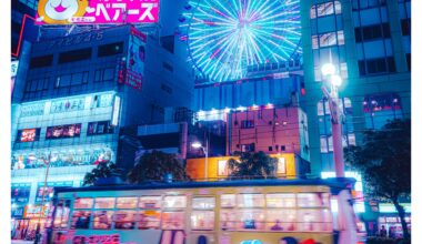 Noria Ferris wheel in Sapporo - Japan
