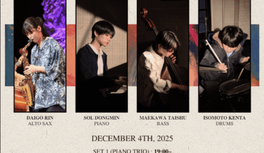 Christmas Jazz live performance on 12/4