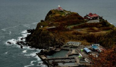 Otaru observation deck in Hokkaido