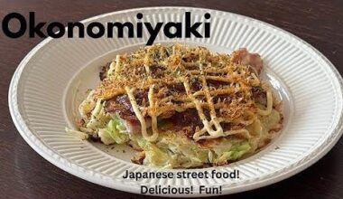 Easy Okonomiyaki You Can Make at Home (Simple Japanese Comfort Food!)