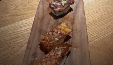 My first time at Uchi in Scottsdale this had to be some of the best sushi I’ve ever had