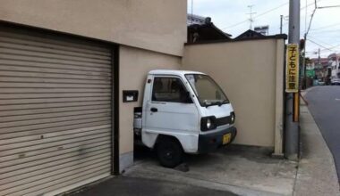 Parking in Japan hahaha