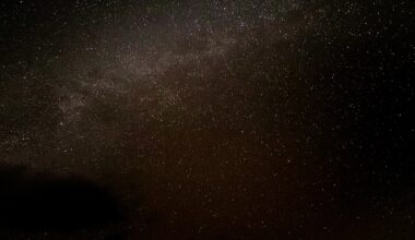 Milky way in cape Hedo