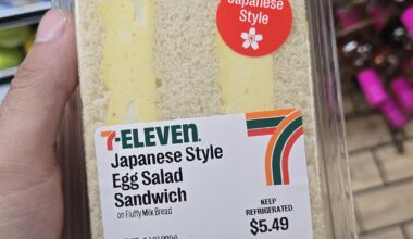 Delete if not allowed but ive seen people here post regarding the japanese 711 items coming to the US, we just got these for the first time near me