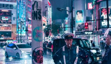 Rain definitely affects the number