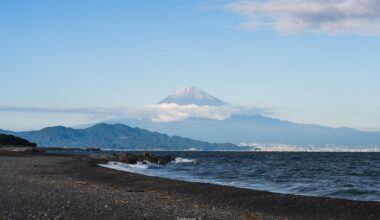 Mt.Fuji - Miho No Matsubara [OC]