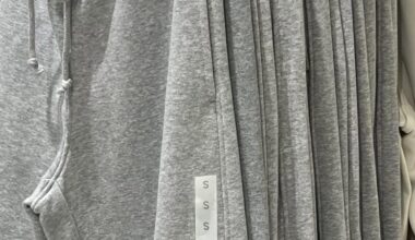 Lately Grey track pants everywhere! What’s the trend?