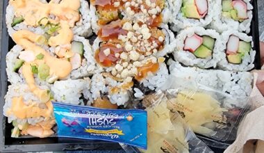 When in Rome or NYC do as the Romans do Go to Wegmans for sushi