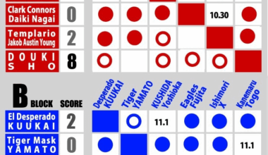 Super Jr Tag League Current result (DAY 6)