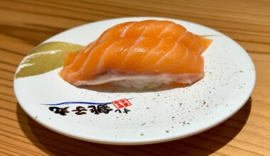 Kaiten Sushi place in my neighborhood in Tokyo