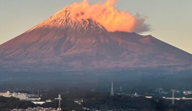 Fuji-San from the Shinkansen
