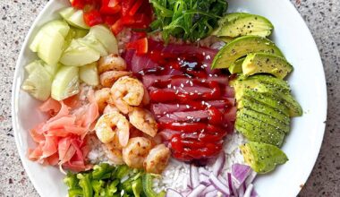 My Homemade poke/sushi bowl. I’m honestly not sure what to call it 😅