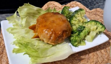 cheese filled hambagu