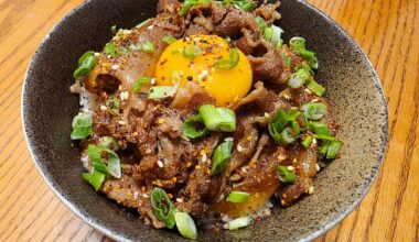 Been a while, so I made Gyudon