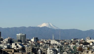 Fuji this morning