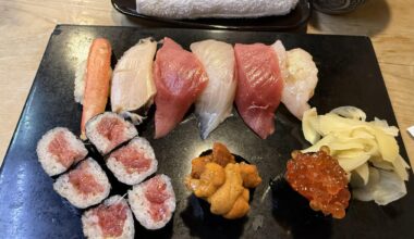 Awesome chef choice sushi set