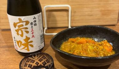 Sake with too strong a flavor “Soumi”