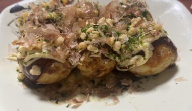 Homemade Takoyaki in Japan (Cheese Added!)