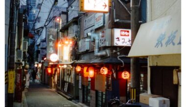 Quiet Alley in Kyoto - Film Photos