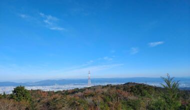 My hikes in Kansai October - November