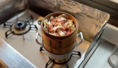 Simple Japanese Steamed Pork and Napa Cabbage from an Old Country House
